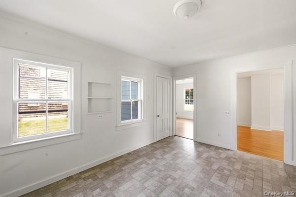Pantry door on the left
