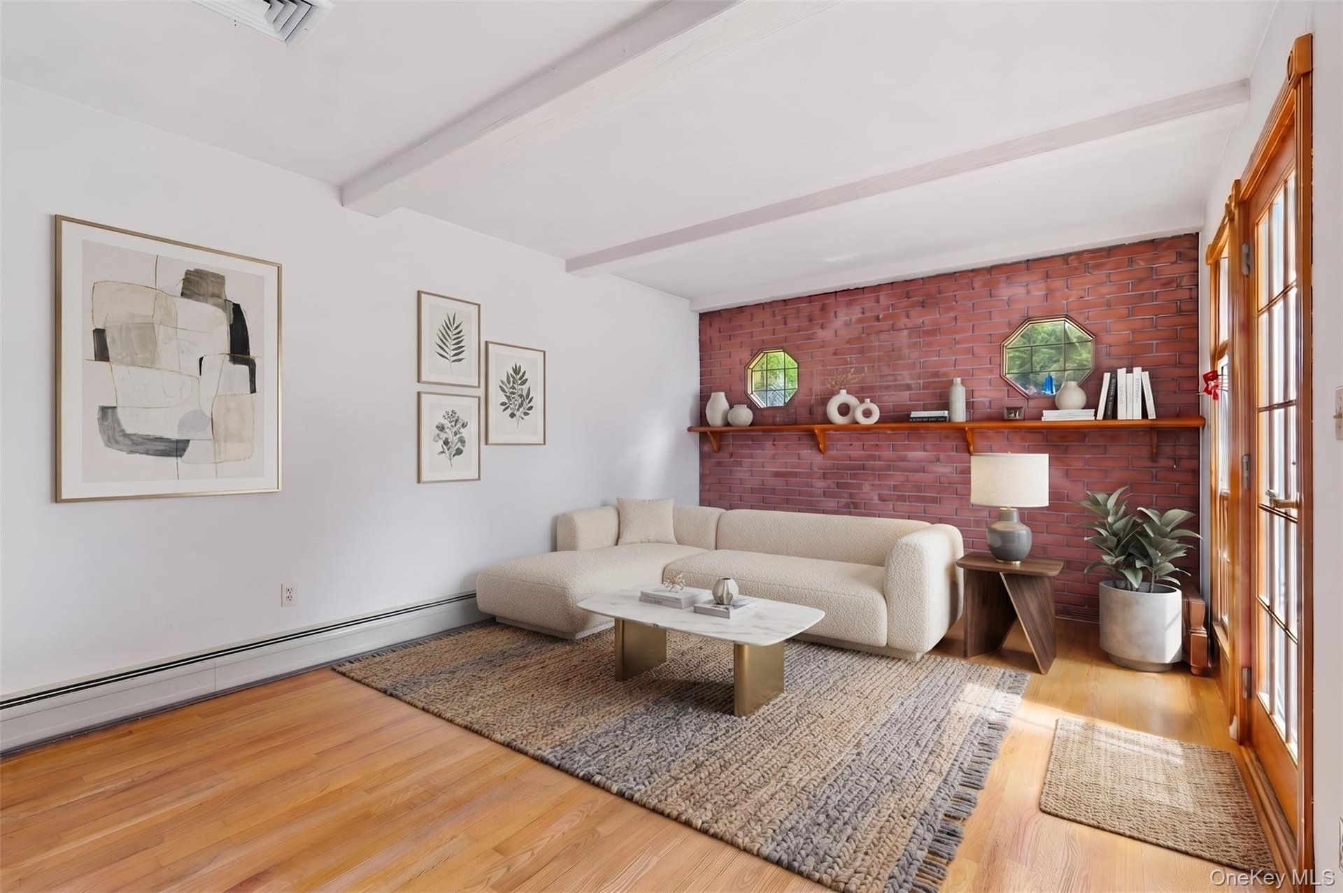 Staged - for house design potential