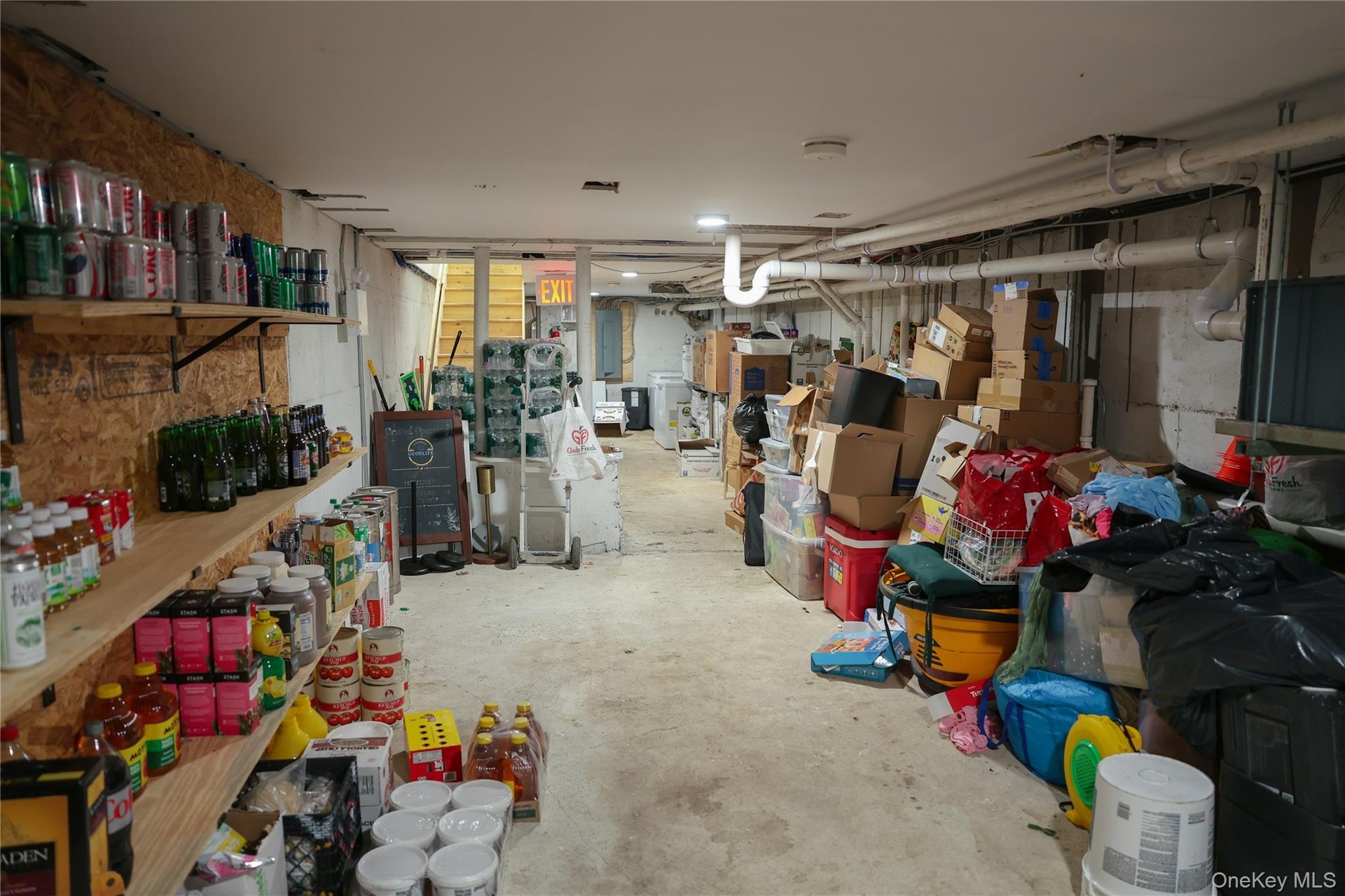 Basement Storage