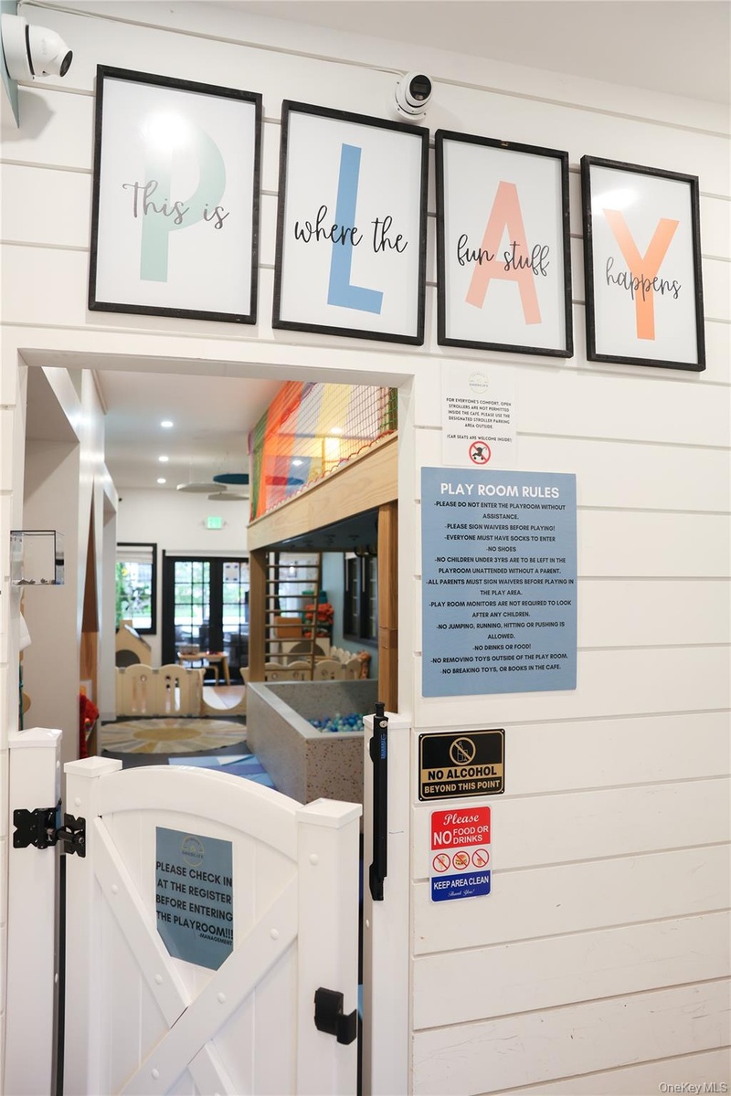 Entry to Play Area
