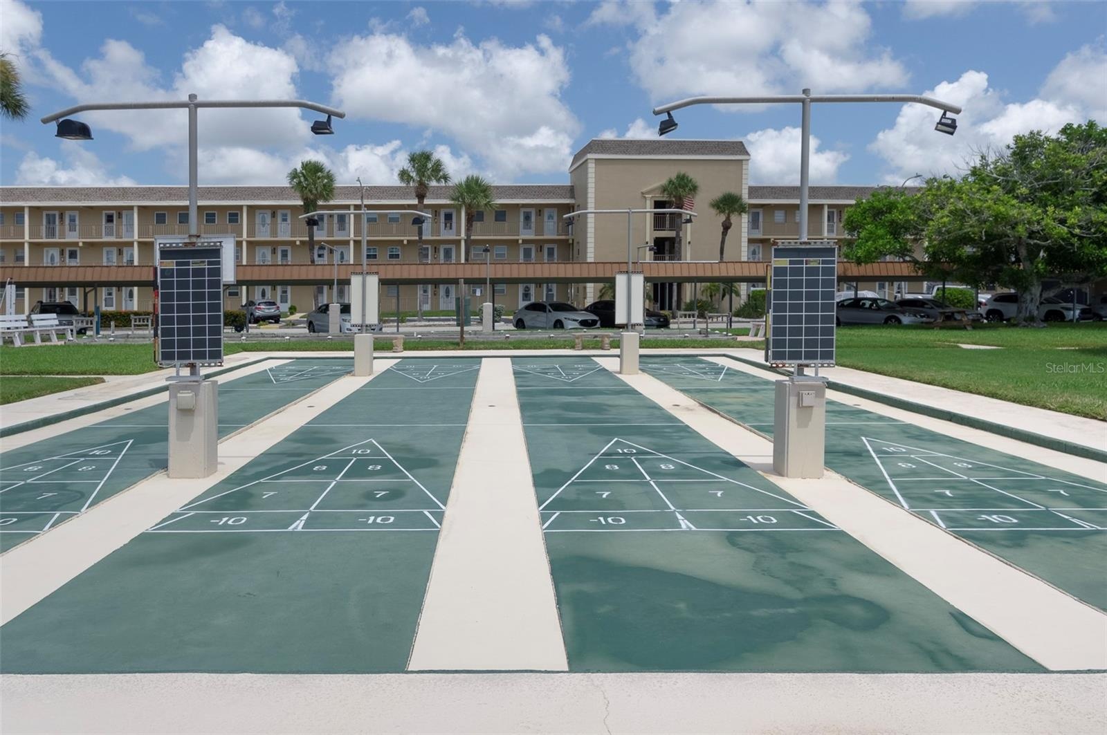 Shuttle Board courts...