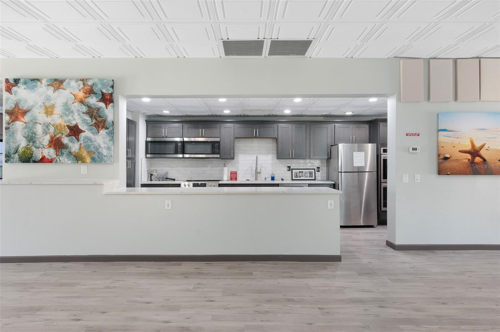 Clubhouse Kitchen is open for community events.
