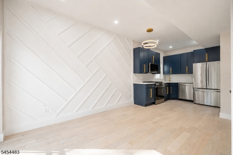 Unit 2 Living room - Kitchen