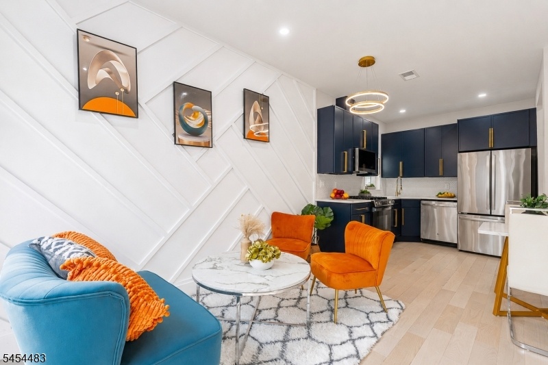 Unit 1 Living room - Kitchen