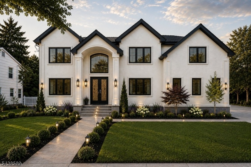 Front view rendering