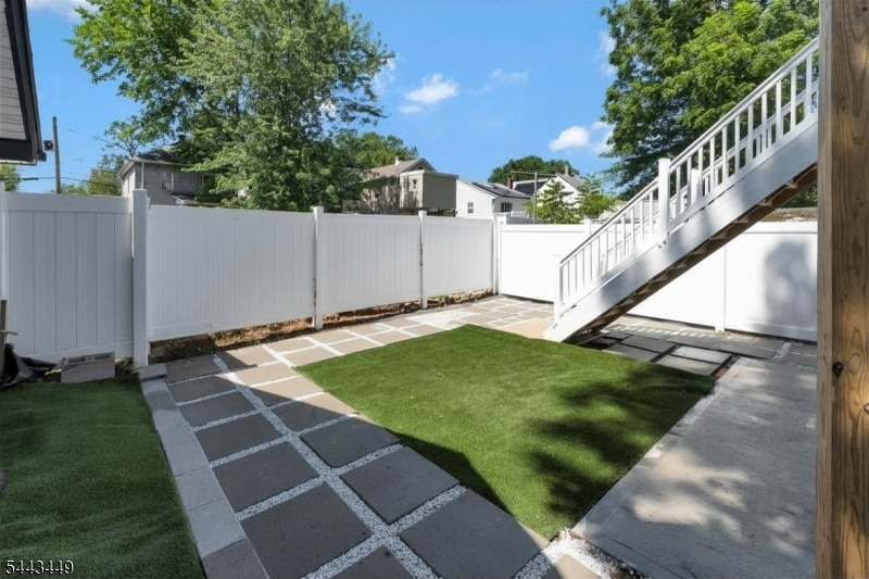 Oversized Paver Backyard