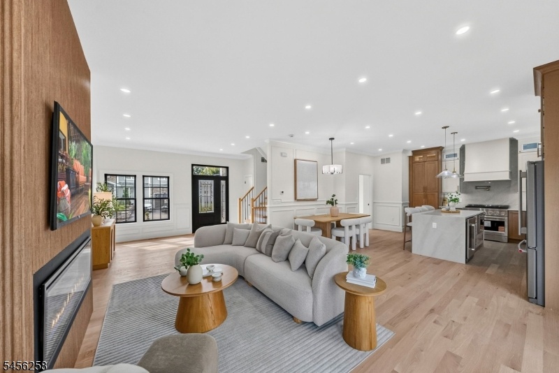 Open concept first floor