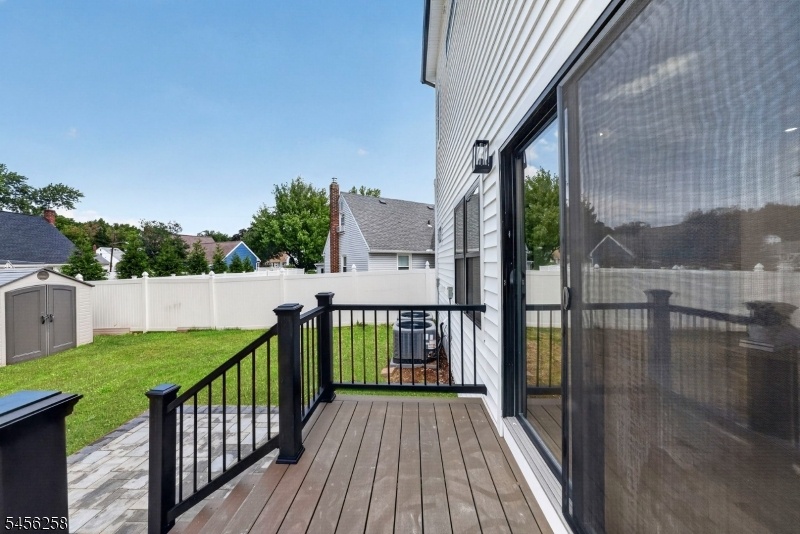 Rear deck