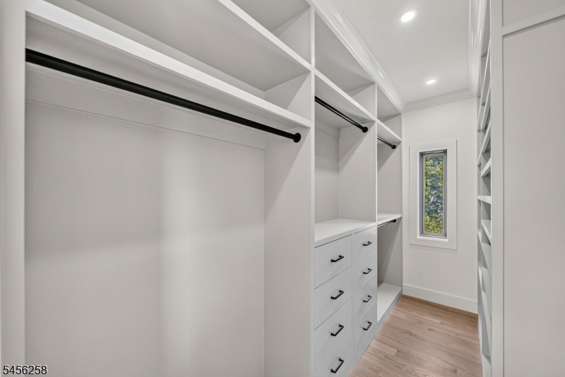 Primary walk in closet
