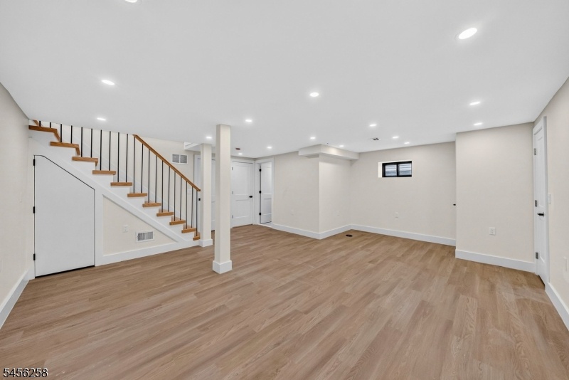 Finished lower level
