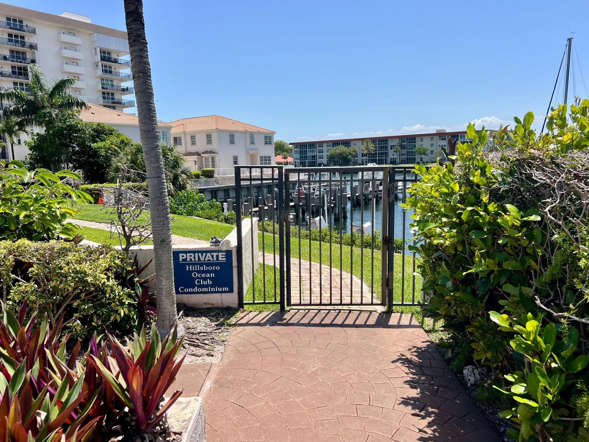 Boat Dock Entrance