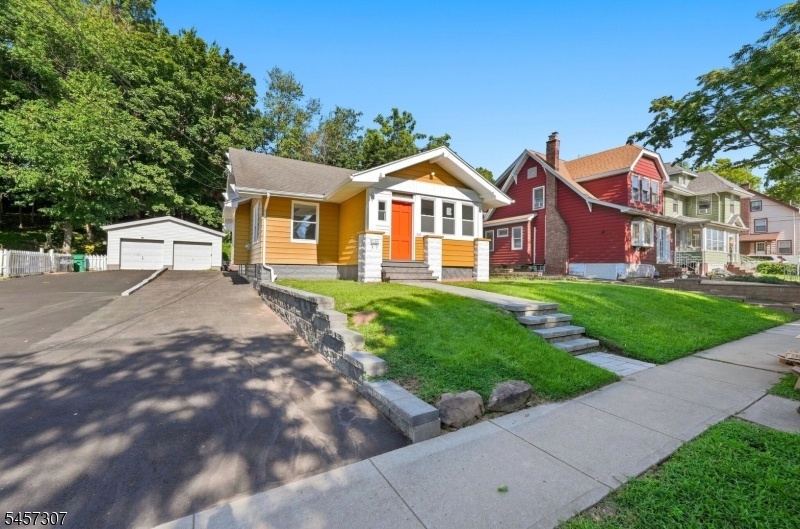 Driveway and Detached Garage