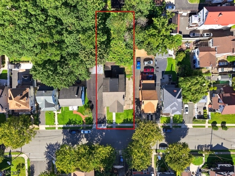 Aerial View with Lot Lines