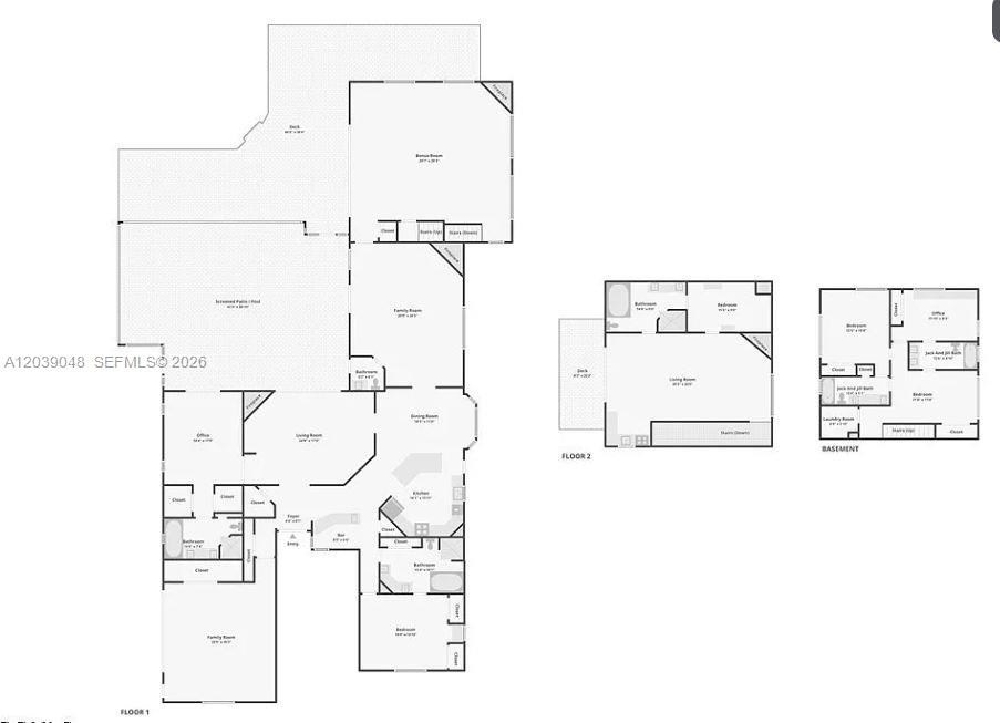 Expansive outdoor space surrounded by natural Florida landscape, offering privacy, open land use, and endless potential for future improvements or exp