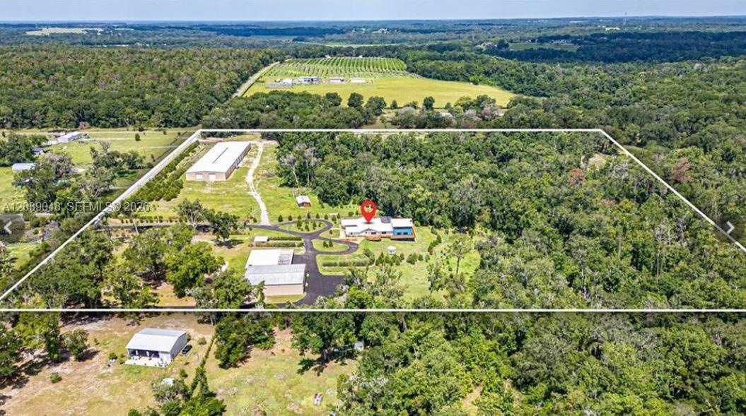 Large tract of land providing flexibility for future structures, recreational use, or investment opportunities.