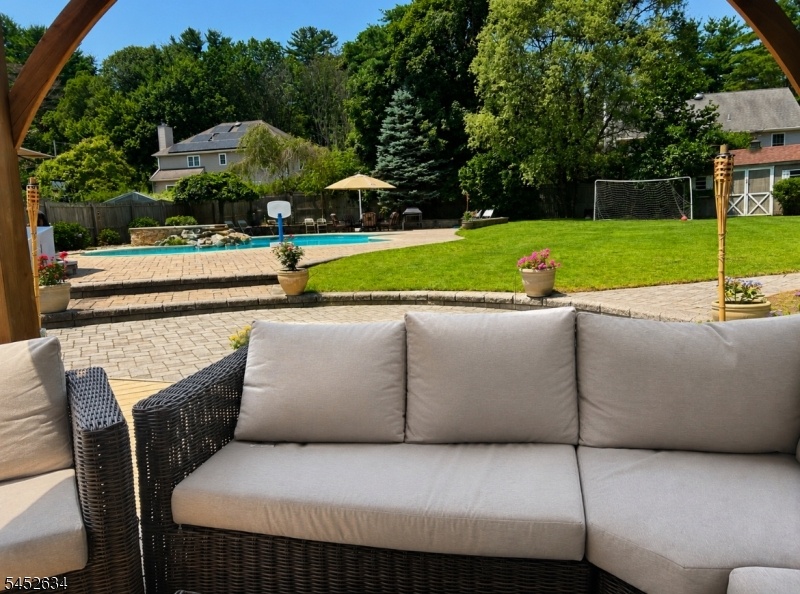 Deck and gazebo area
