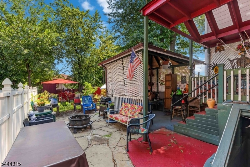 Backyard deck Gazebo