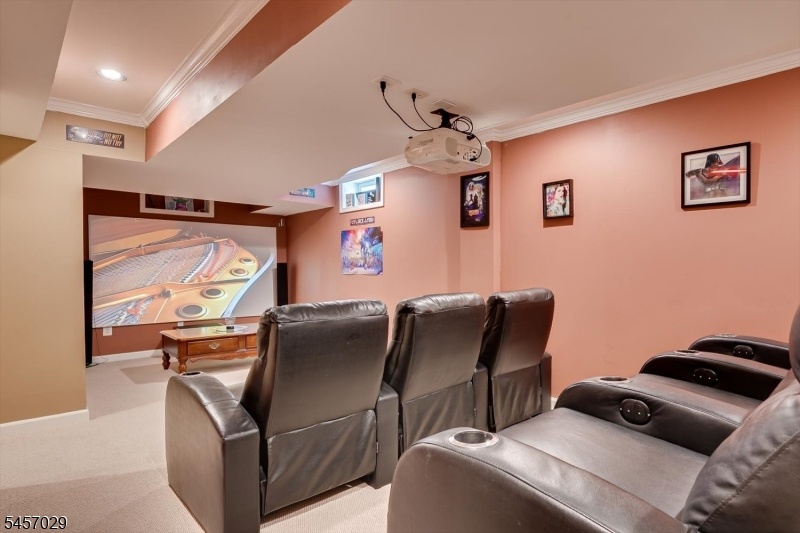 basement - movie area