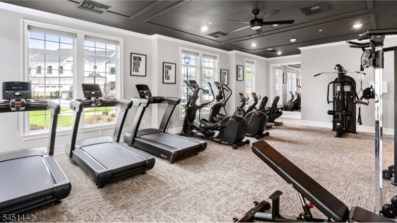 Exercise Room in clubhouse