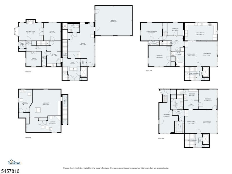Floor plan all floors