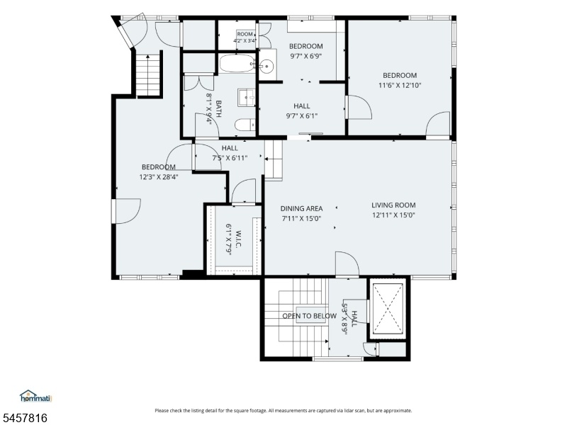 Floor plan 3rd floor