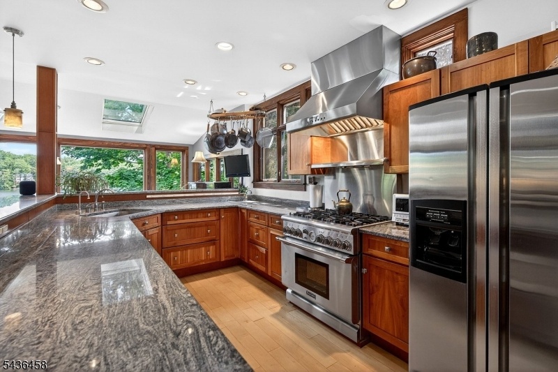 Kitchen open for entertaining