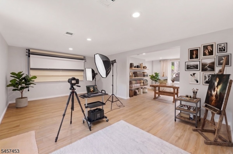 open concept virtually staged