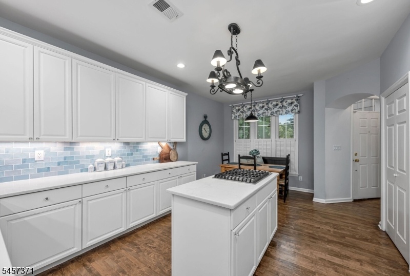 Kitchen with island