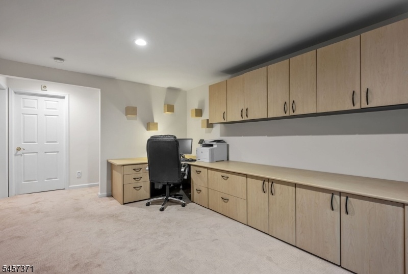 lower level built in desk