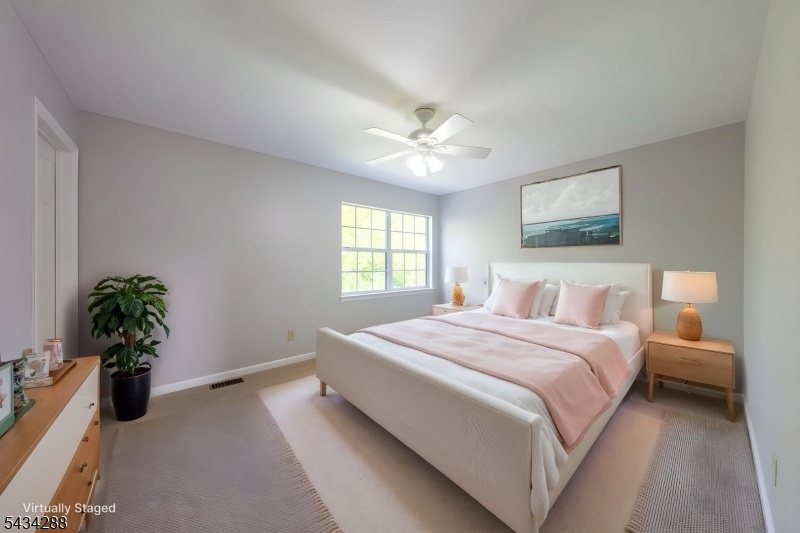 Second Bedroom staged.