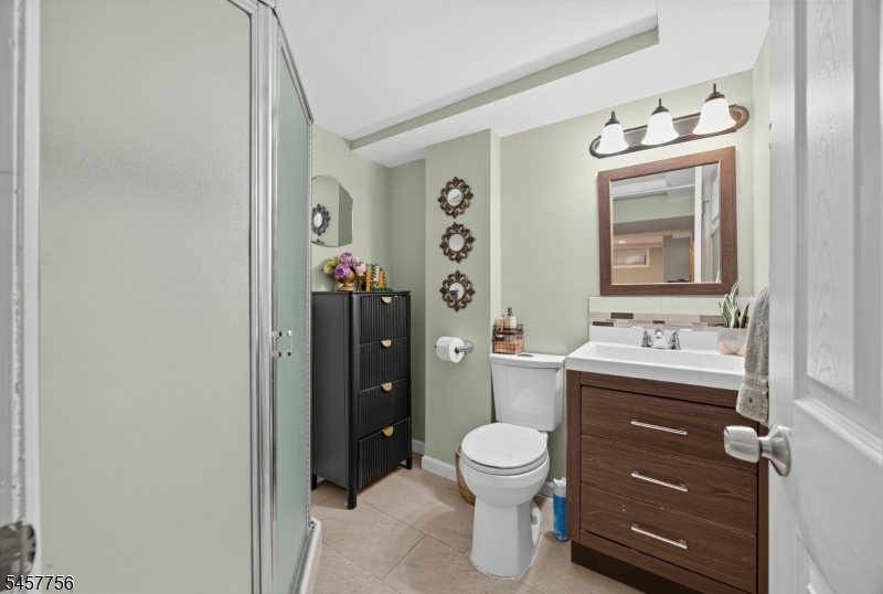 Lower bathroom view
