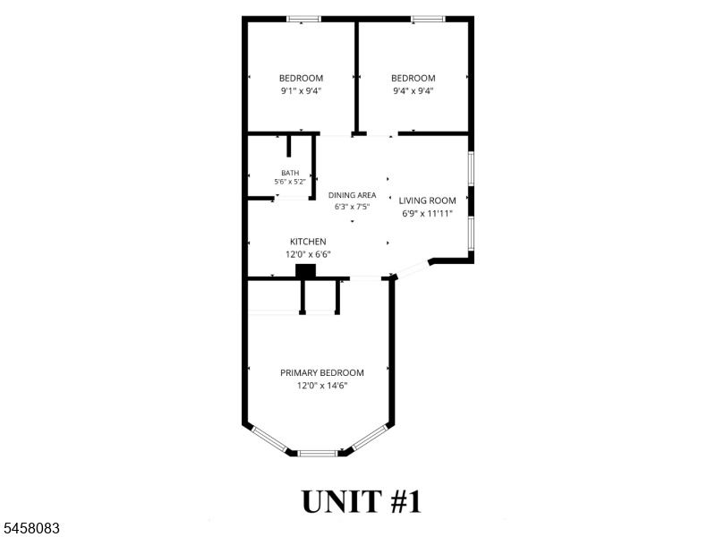 UNIT #1 FLOOR PLAN
