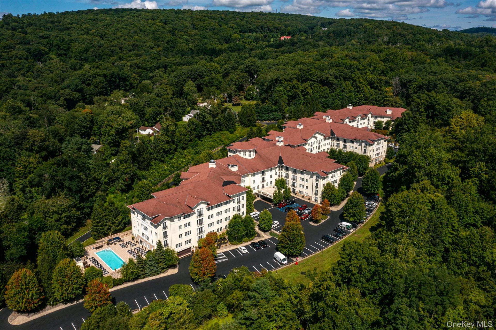 Resort-style living tucked into a picturesque natural setting.