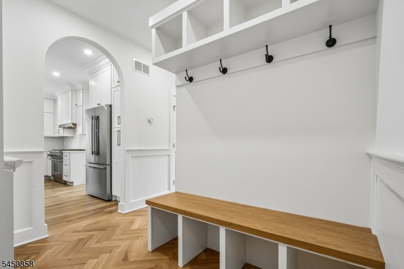 mudroom area