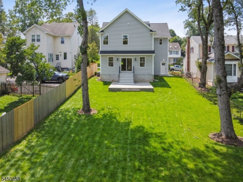 Rear view of home & property
