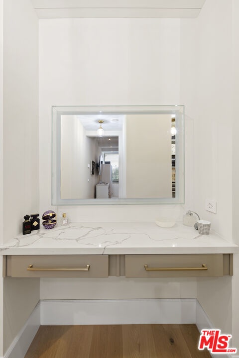 separate make up area