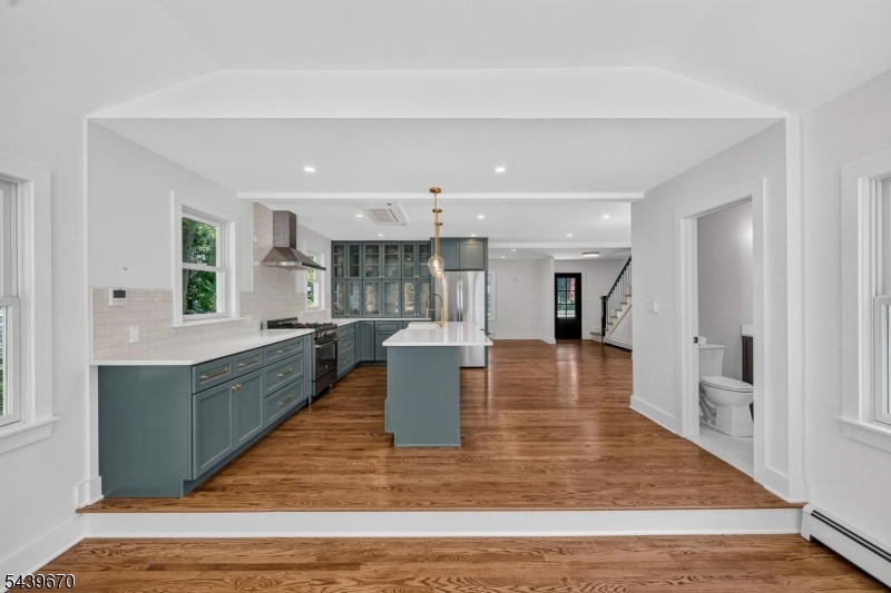 step down family room