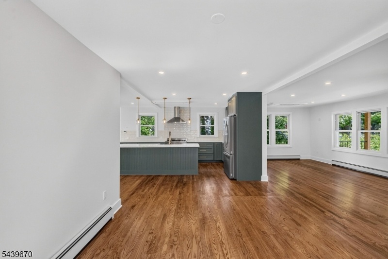side view of kitchen