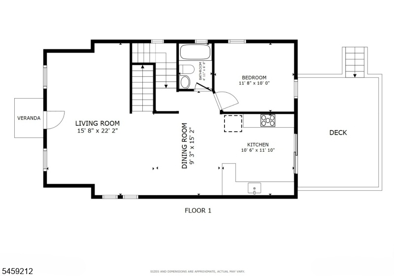 1st Floor Layout