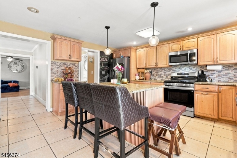 Kitchen and Center Island