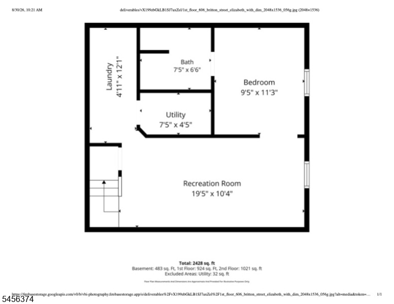 Basement Floor Plan