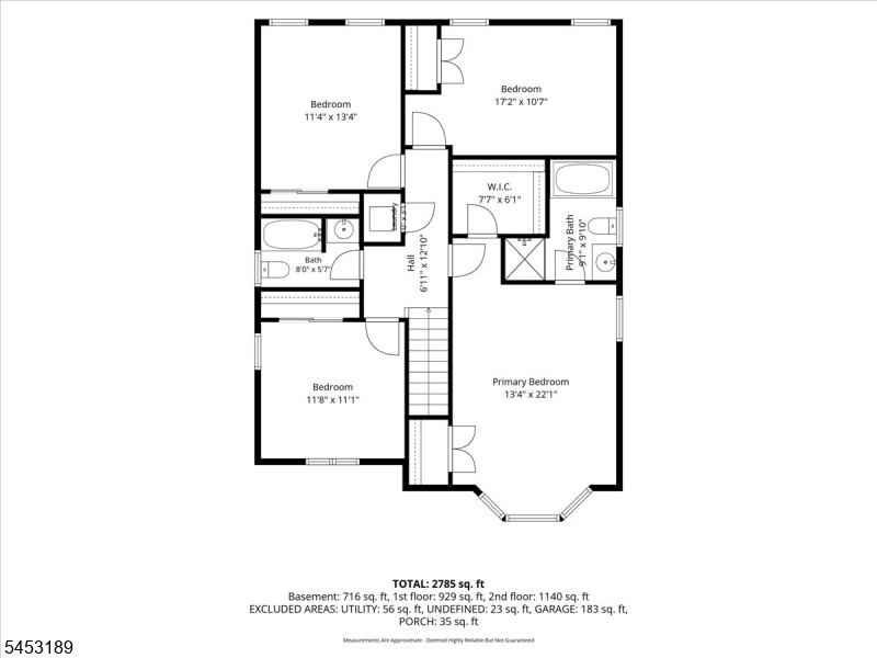 2nd level floorpan