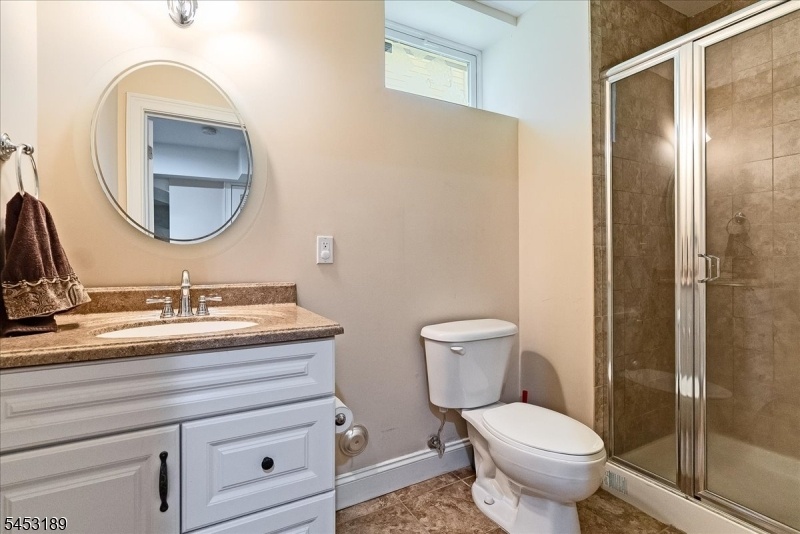 Basement full bath w/shower