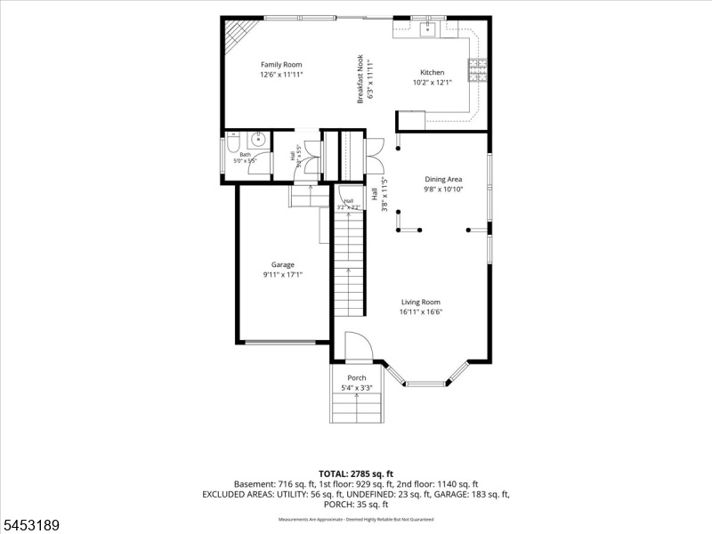 1st level floorpan