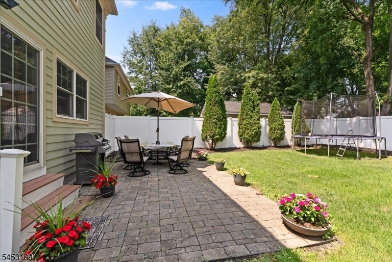 Backyard patio