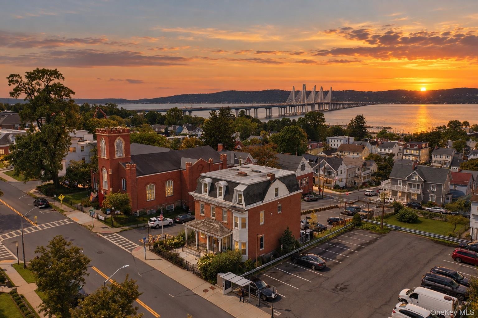 Sunset Views in the Heart of TarrytownExperience the beauty of Tarrytown living, where historic village charm meets spectacular Hudson River sunsets. 