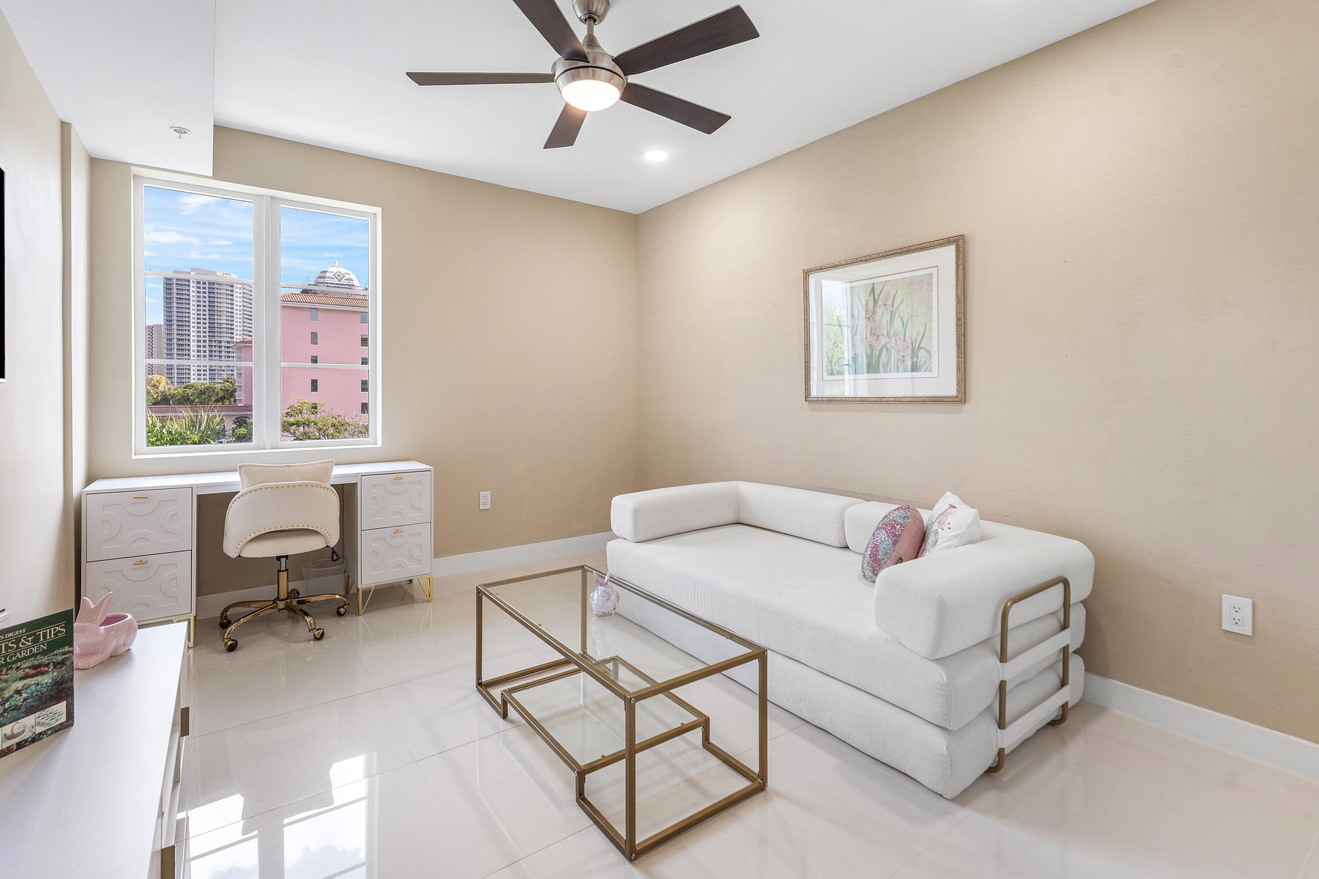 Bedroom #3 with pull out bed for guests