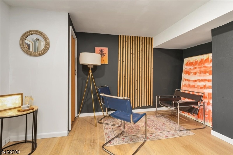 Recreation room in basement