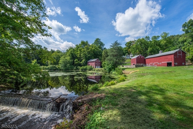 Pond w/waterfall