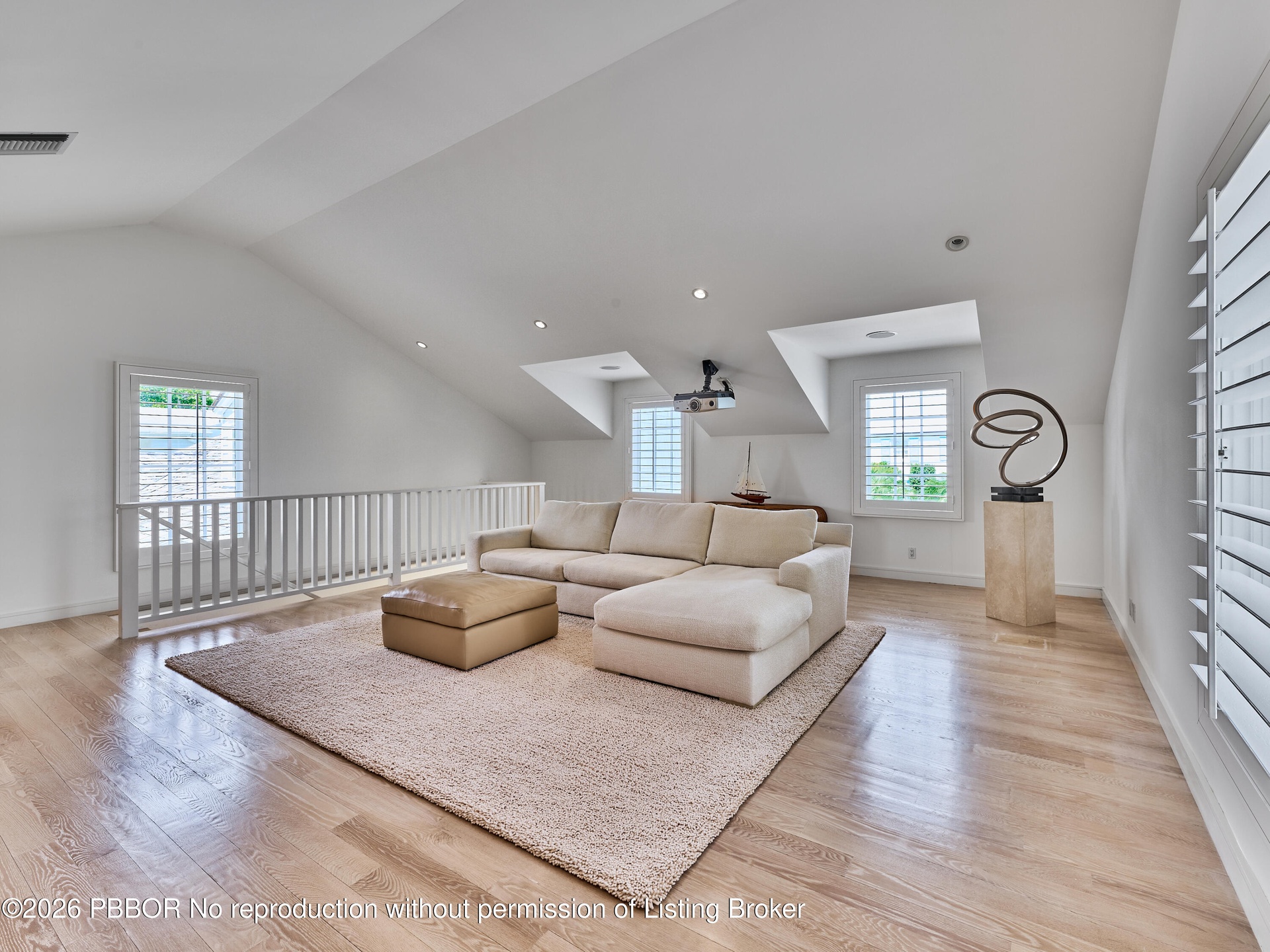 Expansive with Vaulted Ceiling
